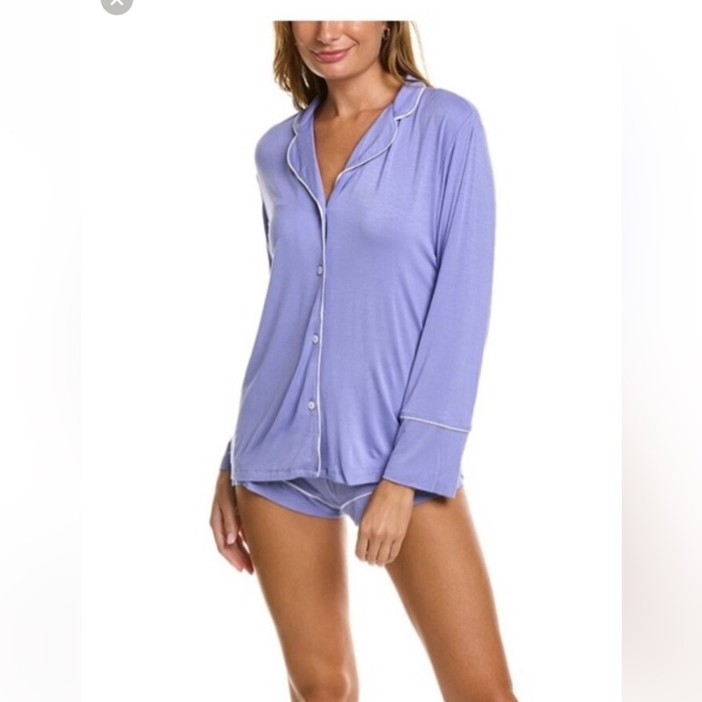 Hale Bob Lavender Sleep Shorts, Medium